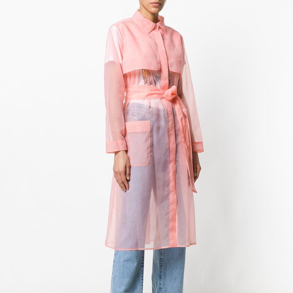 Ulla Johnson sheer trench